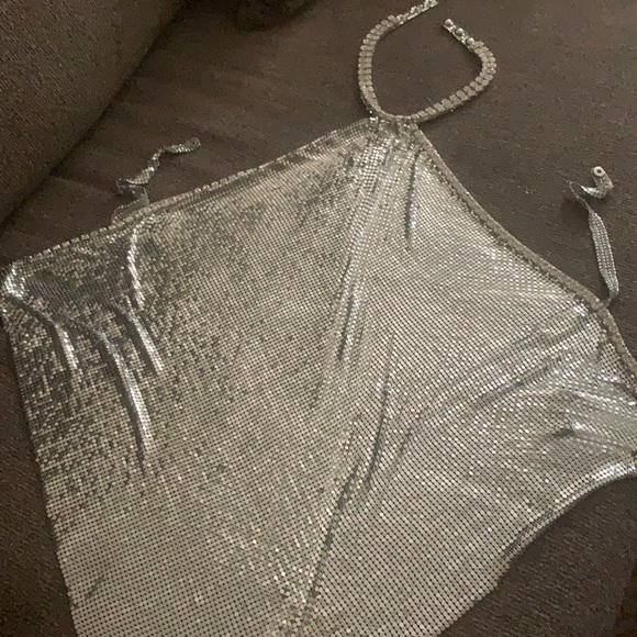 Crystal Halter Top - Picture 2 of 4